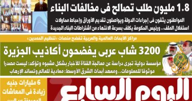 1.8 مليون طلب تصالح فى مخالفات البناء.. غدا بـ"اليوم السابع"