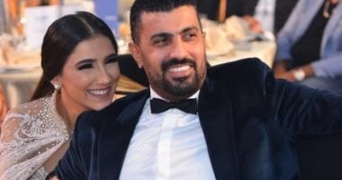 محمد سامى يحتفل بمرور 10 سنوات على زواجه من مى عمر: أنتٍ العالم بالنسبة ليا