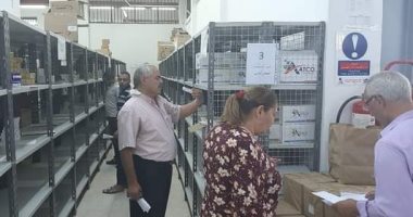 ضبط حفاضات أطفال منتهية الصلاحية فى حملة رقابية بالمنيا