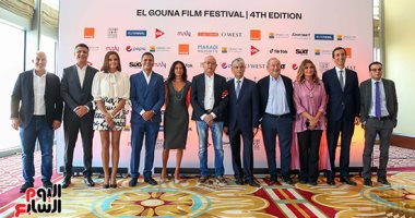 "مهرجان الجونة مش أقل من فينيسيا".. نجوم الفن فى مؤتمر تقديم المهرجان.. ألبوم صور