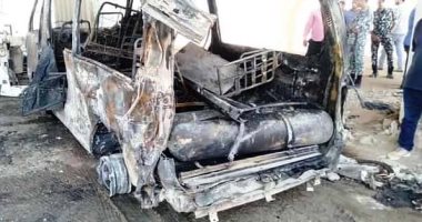 مصرع 5 وإصابة 7 آخرين فى حادث انقلاب سيارة بالطريق الدائرى فى القليوبية