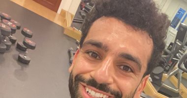 محمد صلاح يحافظ على نفسه فى الراحة.. صورة