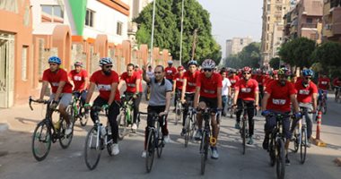 انطلاق ماراثون الدراجات بسوهاج فى ذكرى احتفالات أكتوبر.. صور