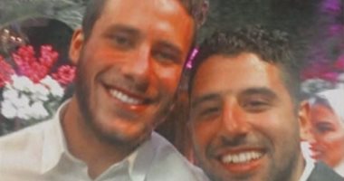 رمضان صبحي أول الحاضرين في حفل زفاف محمد هانى على شقيقة زوجة حسام غالي.. صورة
