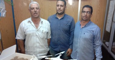 جمارك سفاجا تحبط 6 محاولات تهرب جمركى لطائرة تنصت وتجسس ومنظار