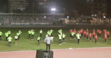 هشام عباس يشارك فى بروفات حفل افتتاح أوليمبياد الطفل المصرى