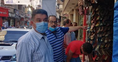 حملة مكبرة بحى وسط الإسكندرية لإزالة الإشغالات والتعديات .. صور