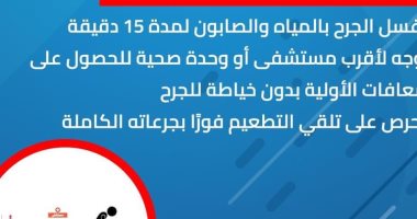 الصحة تكشف خطورة مرض السعار وطرق الوقاية.. إنفوجراف