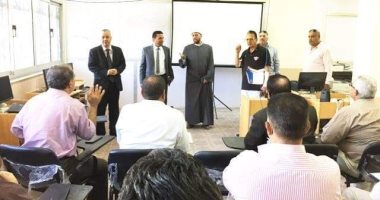 وكيل أزهر الإسكندرية يتفقد تدريب TOT لمديرى الكمبيوتر التعليمى 