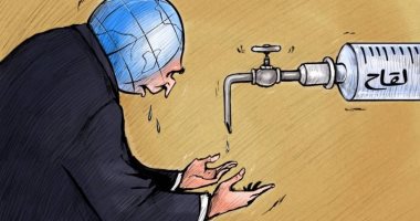 العالم ينتظر بفارغ الصبر لقاح فعال لفيروس كورونا في كاريكاتير إماراتى