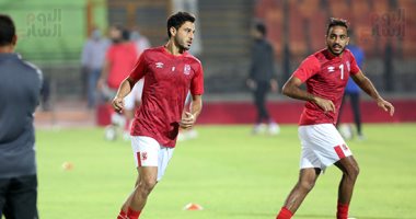 قنصل مصر في المغرب يحضر مران الأهلي. .تأهيل كهربا وانتظام وحيد