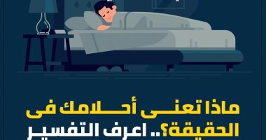 ماذا تعنى أحلامك فى الحقيقة؟.. اعرف التفسير النفسى لأشهر 7 كوابيس "إنفوجراف"