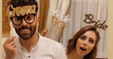 أول صور من خطوبة رنا سماحة على الملحن سامر أبو طالب