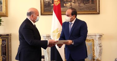 السيسى لوزير الخارجية العراقى: مصر داعمة لكل ما يحقق مصالح العراق