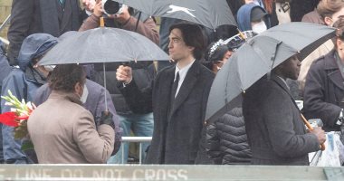 ظهور جديد لـ روبرت باتينسون وزوى كرافتز فى كواليس تصوير فيلم Batman.. صور