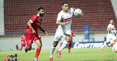 أحمد السعدنى يحافظ على تقدم حرس الحدود أمام الزمالك.. فيديو وصور