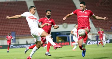 فيديو.. مشادة بين لاعبي الزمالك وحرس الحدود عقب المباراة