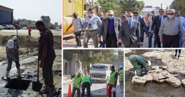 إطلاق مشروعات كبرى لرفع كفاءة شبكة الصرف الصحى بالإسكندرية قبل الشتاء.. بدء تركيب بدالات الصرف بـ"أبوتلات".. وخطة عاجلة لمعالجة بؤر تجمع مياه المطار بمناطق "الفنون الجميلة" و"الطريق الصحراوى" و"باكوس"