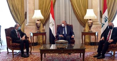 اجتماع آلية التنسيق الثلاثى بين مصر والعراق والأردن يخرج برسائل حاسمة.. شكرى: لدينا رؤية مشتركة لحفظ الأمن القومي العربي ودول إقليمية تنقل إرهابيين لليبيا.. وزير خارجية الأردن: توافق على إقامة المدينة الصناعية