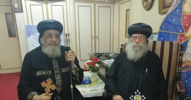 البابا تواضروس يزور دمنهور للإطمئنان على صحة الأنبا باخوميوس بعد تعافيه من كورونا