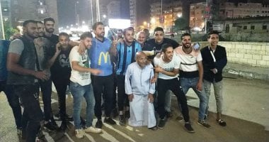 جماهير غزل المحلة تتجمع لاستقبال اللاعبين للاحتفال بالصعود للدوري 