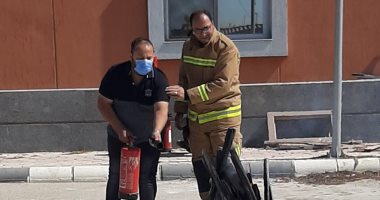 "أعمال الإطفاء ومكافحة الحرائق" فى دورة تدريبية بالقابضة للمطارات