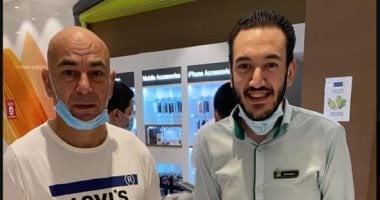 شاهد حسام حسن فى دبى عقب توليه قيادة الاتحاد السكندرى