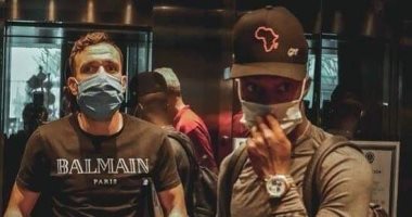 على معلول وجيرالدو ينضما لمعسكر الأهلي في المغرب بعد المشاركة الدولية. صورة