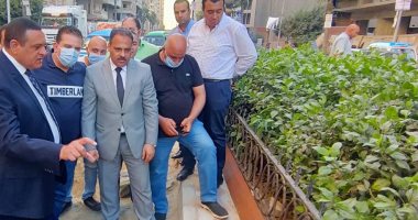 محافظ البحيرة يتفقد أعمال تطوير وتجميل شارع عبدالسلام الشاذلى بدمنهور..صور