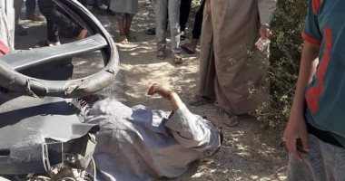 مصرع 3 مواطنين وإصابة 6 آخرين فى حادث تصادم مروع بين سيارتين بالشرقية