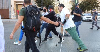 الأمم المتحدة تطلق مبادرة لدعم ذوى الإعاقة فى بيروت عقب انفجار المرفأ.. صور