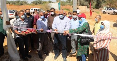 محافظ الوادى الجديد يفتتح محطة تنقية الشبابة بمدينة موط بـ18 مليون جنيه.. صور