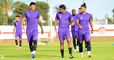 فقرة خاصة للكرات العرضية في تدريب الزمالك