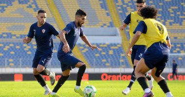 تألق بن شرقى وأبو جبل وطارق حامد فى مران الزمالك قبل مواجهة الرجاء .. صور