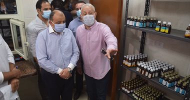 وزير التنمية المحلية ومحافظ الأقصر يتفقدان وحدة طب الأسرة بالقبلى قامولا..صور