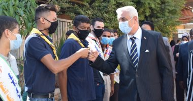 رئيس جامعة المنوفية يتفقد الكليات وتهنئة الطلاب بالعام الدراسى الجديد