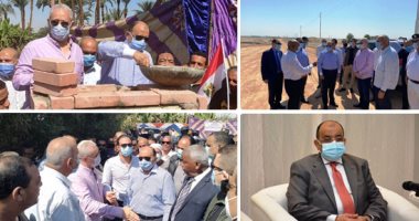 وزير التنمية المحلية فى جولات مكوكية بمحافظة الأقصر.. تفقد تطوير طريق وادى الملوك ووحدة طب الأسرة بالقبلى قامولا.. ووضع حجر الأساس لمشروع الصرف الصحى بالقرية..وإطلاق المرحلة الثانية من مبادرة "حياة كريمة"