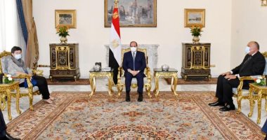 الرئيس السيسى لوزيرة خارجية إسبانيا: نهدف لاستعادة الاستقرار والأمن فى ليبيا من خلال المسار السياسى.. ويؤكد: محاولات النَيل من كيانات الدول ومؤسساتها الوطنية فى المنطقة يسمح بانتشار خطر الإرهاب