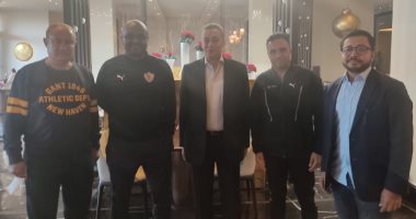 السفير المصري يزور بعثة الزمالك قبل مواجهة الرجاء بالدار البيضاء