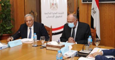 وزير الخارجية يشهد اجتماع هيئة إعداد أول استراتيجية وطنية لحقوق الإنسان