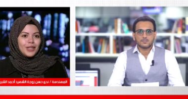 زوجة الشهيد الشبراوى تروى لتليفزيون اليوم السابع مكالمتها مع والدة منسى بعد معركة البرث