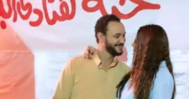 راقصات وفلكلور شعبى .. هنادى مهنا تحتفل بليلة الحنة بالجلابية 