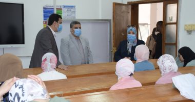 إنطلاق العام الدراسى الجديد بجامعة قناة السويس وسط إجراءات احترازية