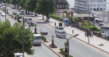 إصابة 4 أشخاص فى حادث تصادم ثلاث سيارات بـ"كورنيش أسوان"