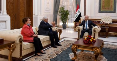 الرئيس العراقى يؤكد ضرورة توفير الأمن للمواطنين وضمان نزاهة الانتخابات