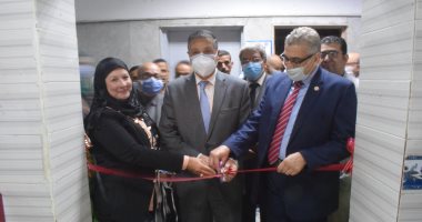 رئيس جامعة بنها يفتتح وحدة علاج التسمم ويتفقد الدراسة بكلية الطب.. صور