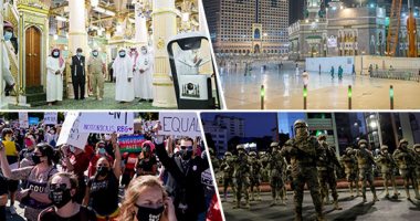 صور العالم هذا الصباح.. لأول مرة بعد إغلاقه 7 أشهر السعودية تسمح بالصلاة فى المسجد الحرام.. تظاهرات نسائية ضد مرشحة ترامب للمحكمة العليا الأمريكية.. جيش بوليفيا ينتشر فى شوارع العاصمة لتأمين الانتخابات الرئاسية