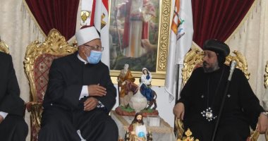 أسقف الوادى الجديد لـ ممثل الأزهر: كل المتربصين فشلوا فى الوقيعة بيننا 
