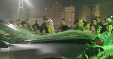 تصريح بدفن طالبتين وشاب لقوا مصرعهم لاصطدام سيارتهم بسور خلال زفة عروس بالجيزة