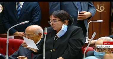 أبو شقة وسميرة عبدالعزيز يؤديان اليمين الدستورية بجلسة مجلس الشيوخ